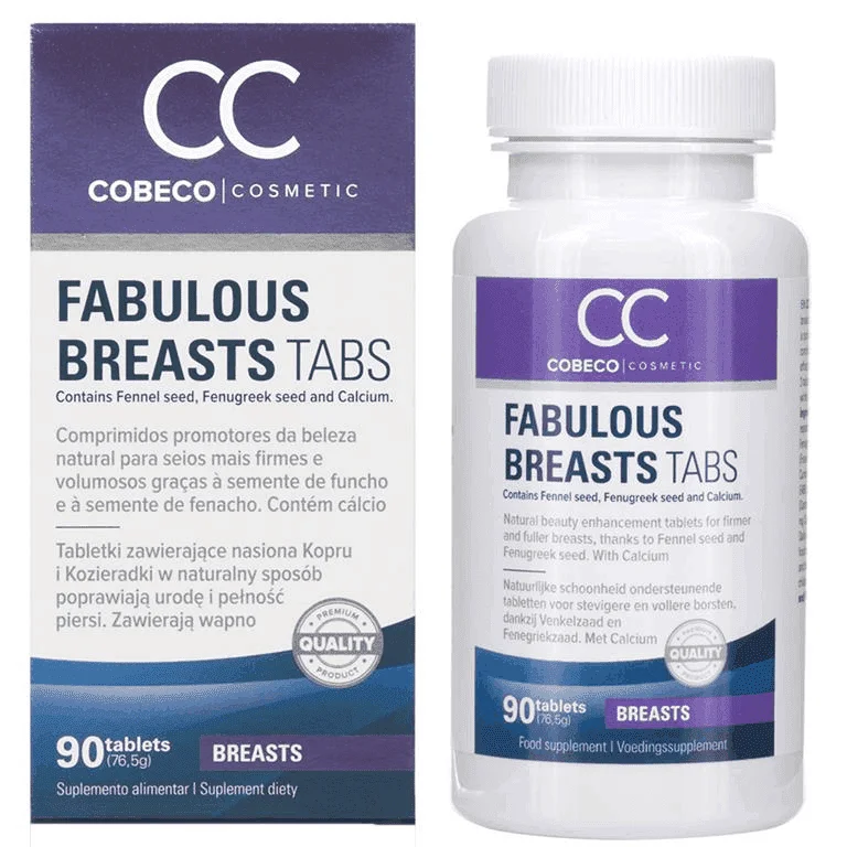 حبوب Fabulous Breasts Tabs لتكبير الصدر 1 حبوب Fabulous Breasts Tabs لتكبير الصدر