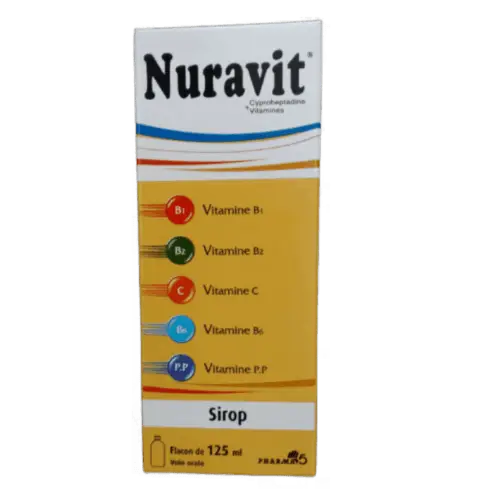 مشروب نورافيت Nuravit لفتح الشهية وزيادة الوزن